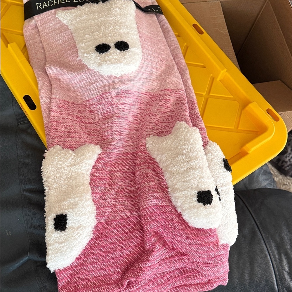 Rachel Zoe Pink Ghost Throw Blanket - 2025 Halloween! 👻